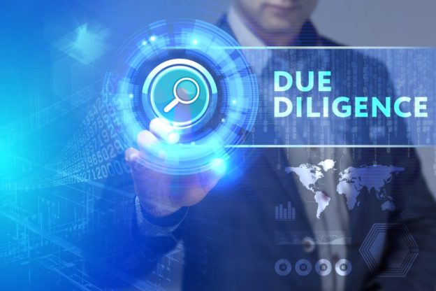 Data rooms for due diligence